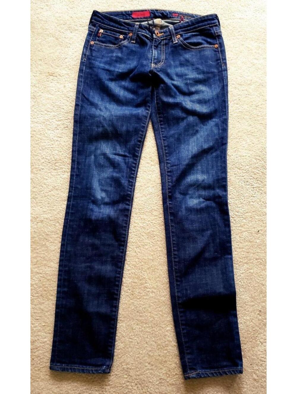 Ag Stilt Jeans Blue Slim Skinny Sz 26